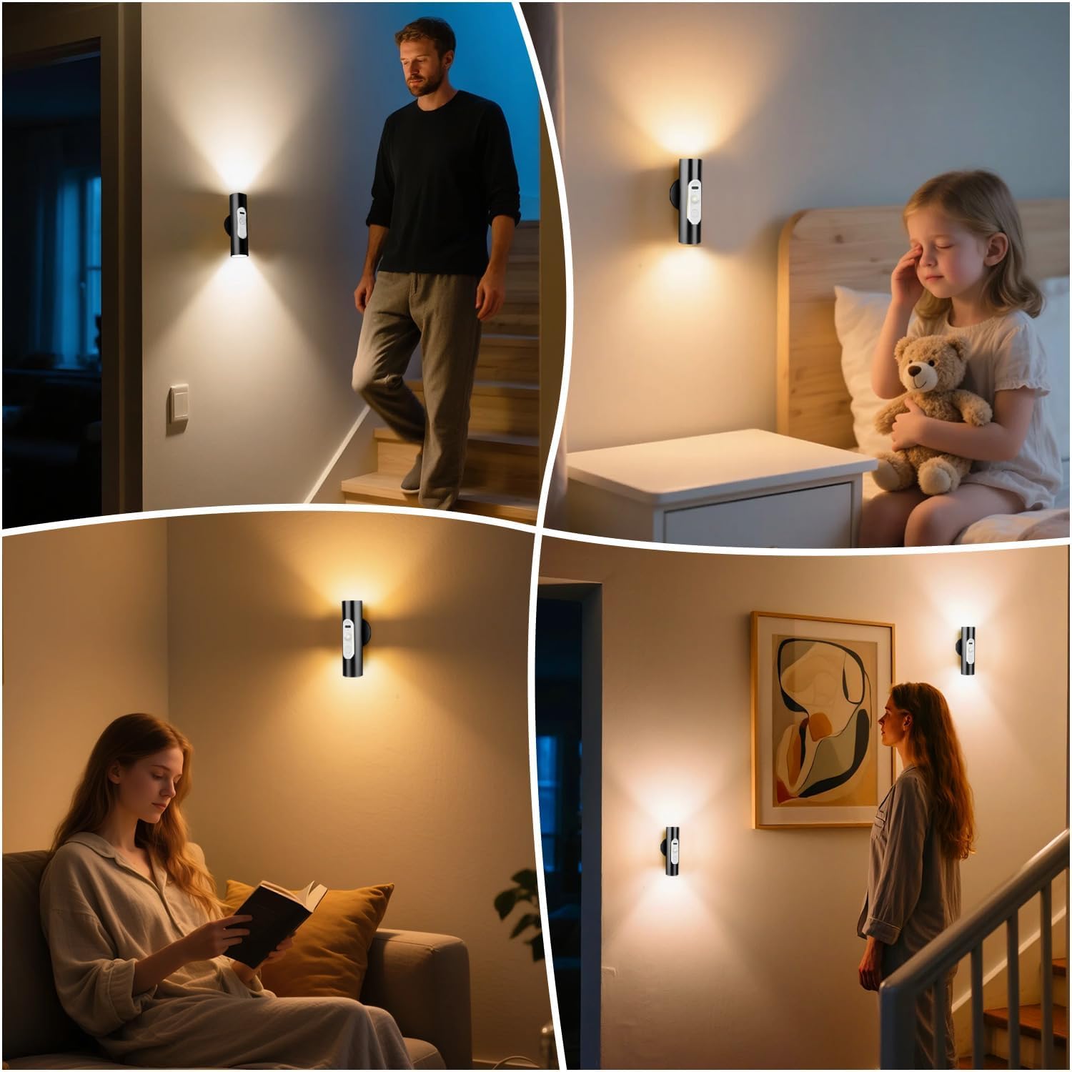 Amagle aluminum body provides a sleek, modern feel for any room.