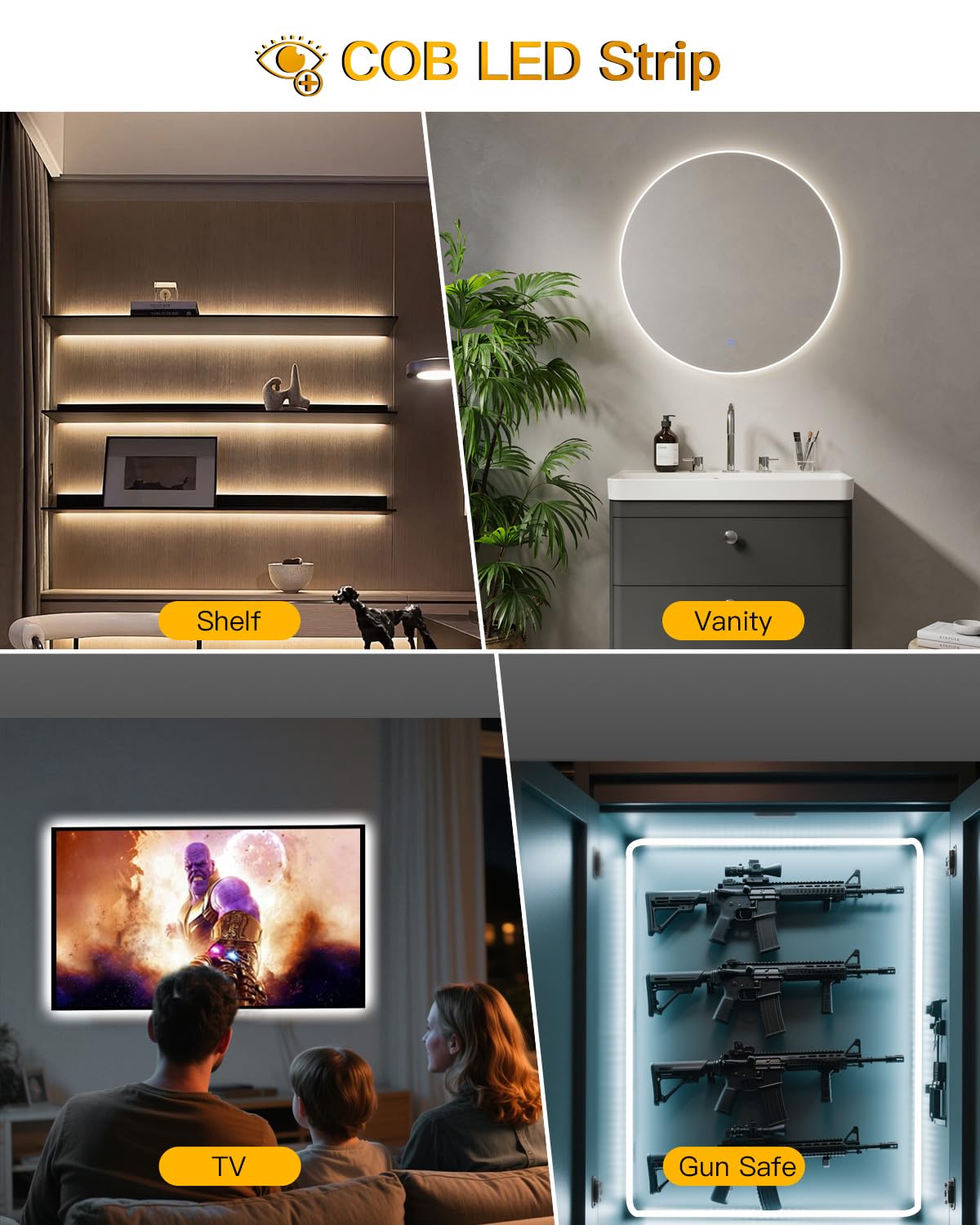 Amagle four modes adapt lighting for day and night usage
