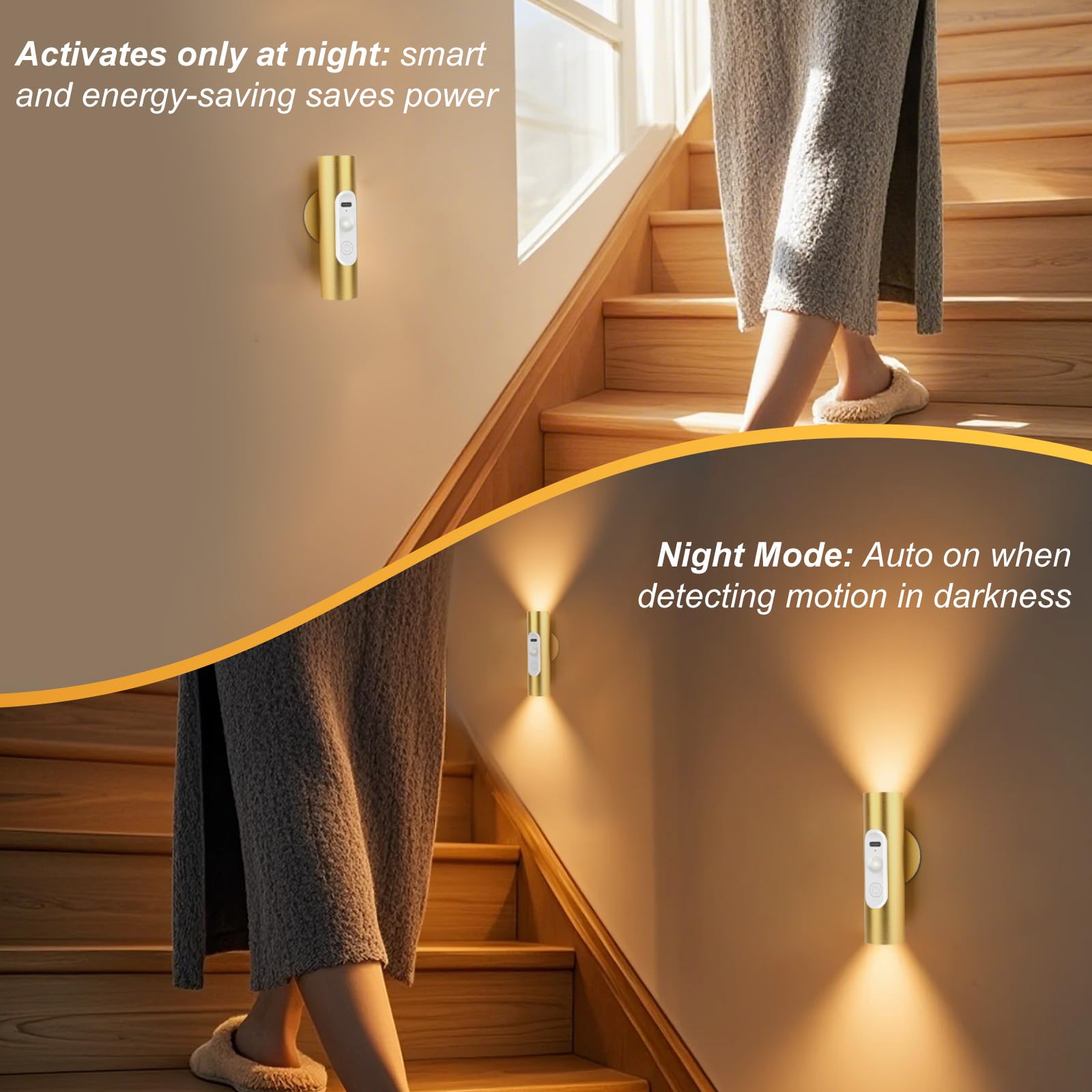 Amagle wall sconce with remote control demonstrating adjustable brightness for convenience.