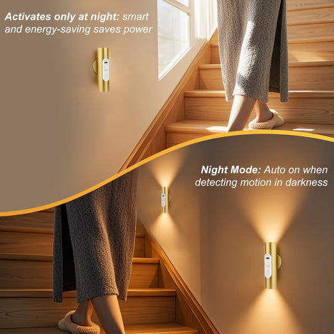 Amagle wall sconce with remote control demonstrating adjustable brightness for convenience.