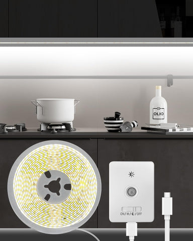 Amagle ideal for closets, stairs, shelves, and kitchen counters