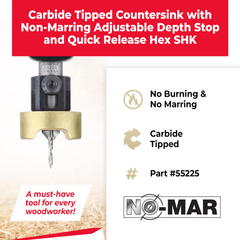 Amana Tool HSS M2 drill bit delivers durable, accurate drilling through wood and aluminum.
