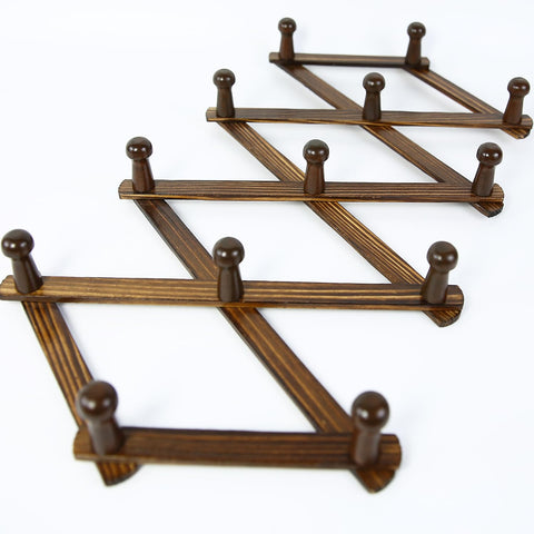 AMAPON coat rack dimensions 11.0 x 24.8 inches for versatile walls.