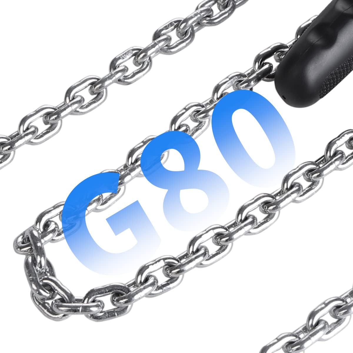 Amarite hoist using 800MPa chain for strong and durable lifting performance.