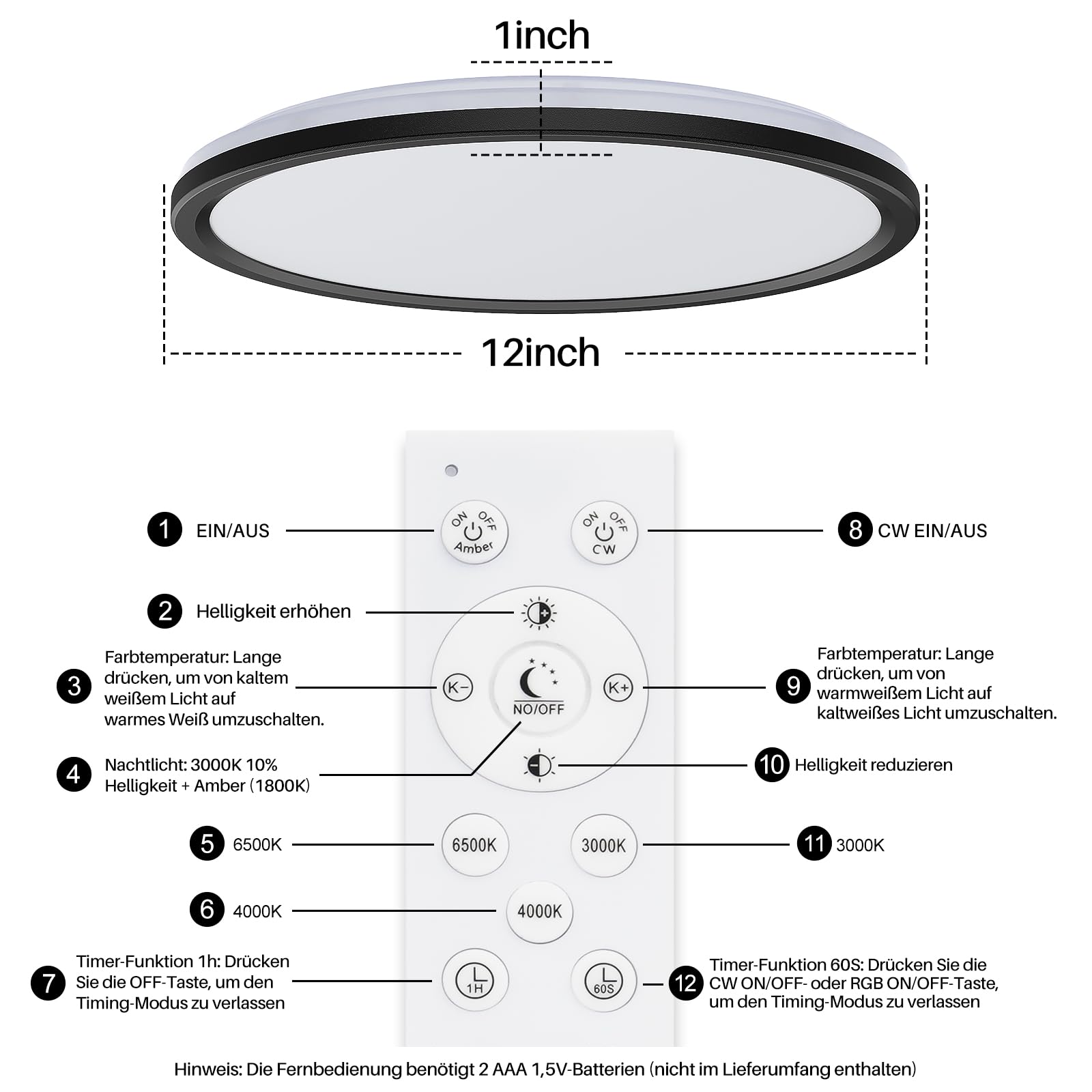 AmazeFan easy installation for quick, clean setup on standard ceilings