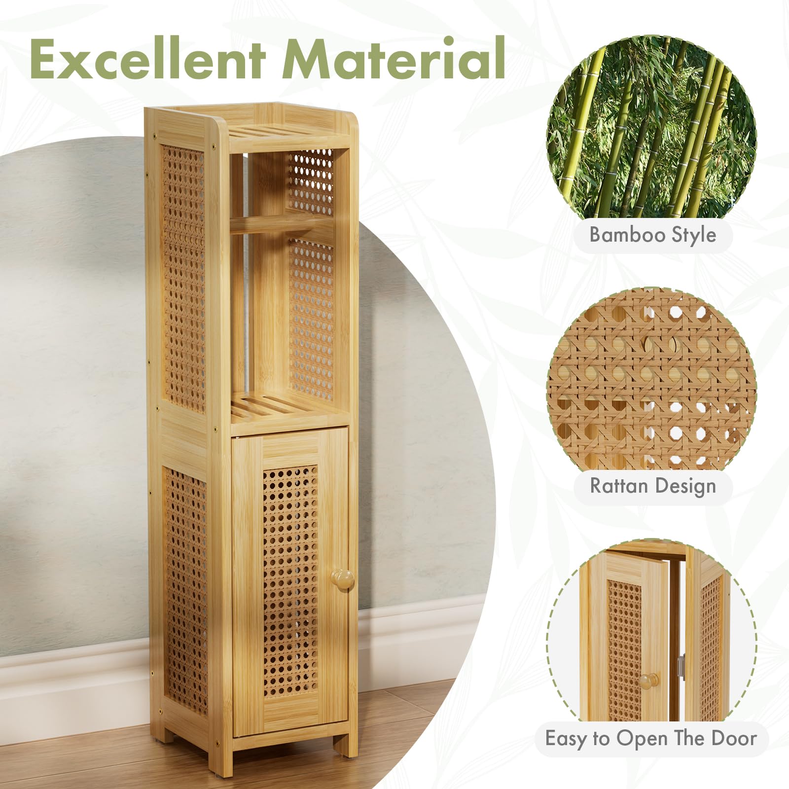 AmazerBath enclosed dustproof storage keeps rolls clean