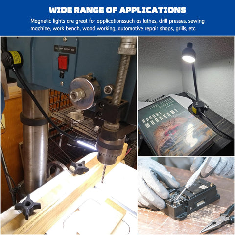 Amazing Power adhesive pad mounting option for tool-free placement.