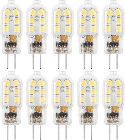 Amazing power G4 LED bulb front view showing energy-saving 12V replacement
