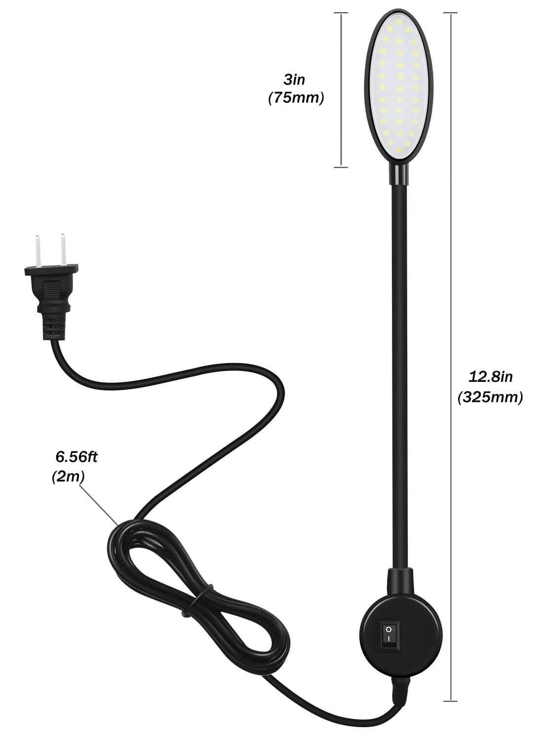Amazing Power ideal lighting for sewing machines and benches.