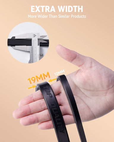 AMAZING STRAPS crimped S-hooks demonstrate quick secure attachment