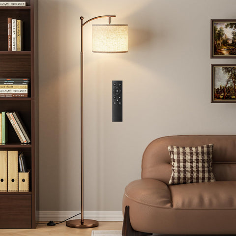 Ambimall 60-inch floor lamp with remote for easy lighting control