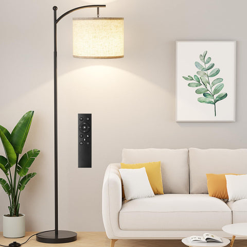Ambimall 60-inch floor lamp with remote for easy lighting control from anywhere.