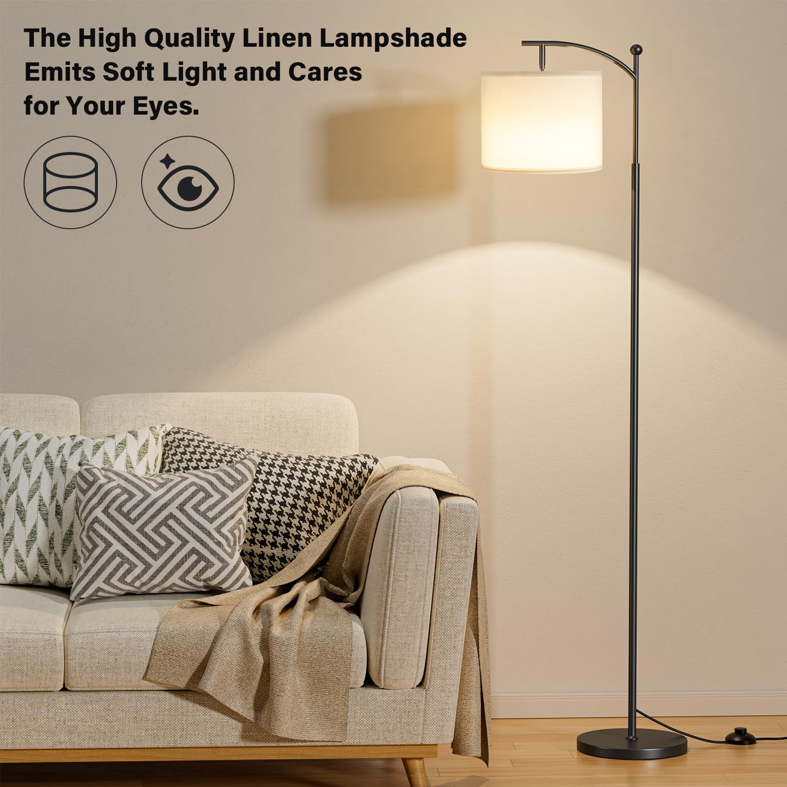 Ambimall includes a 9W bulb ready for immediate ambiance.