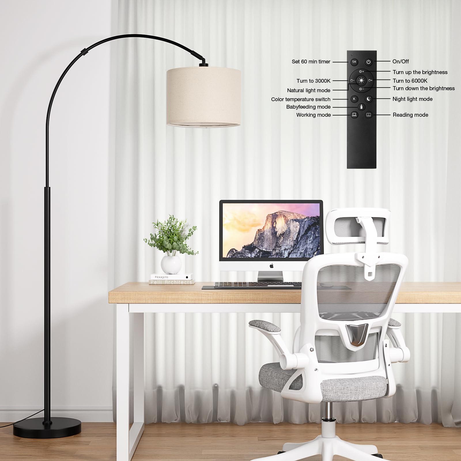 Ambimall lamp offers 3 color temperatures for tailored ambiance