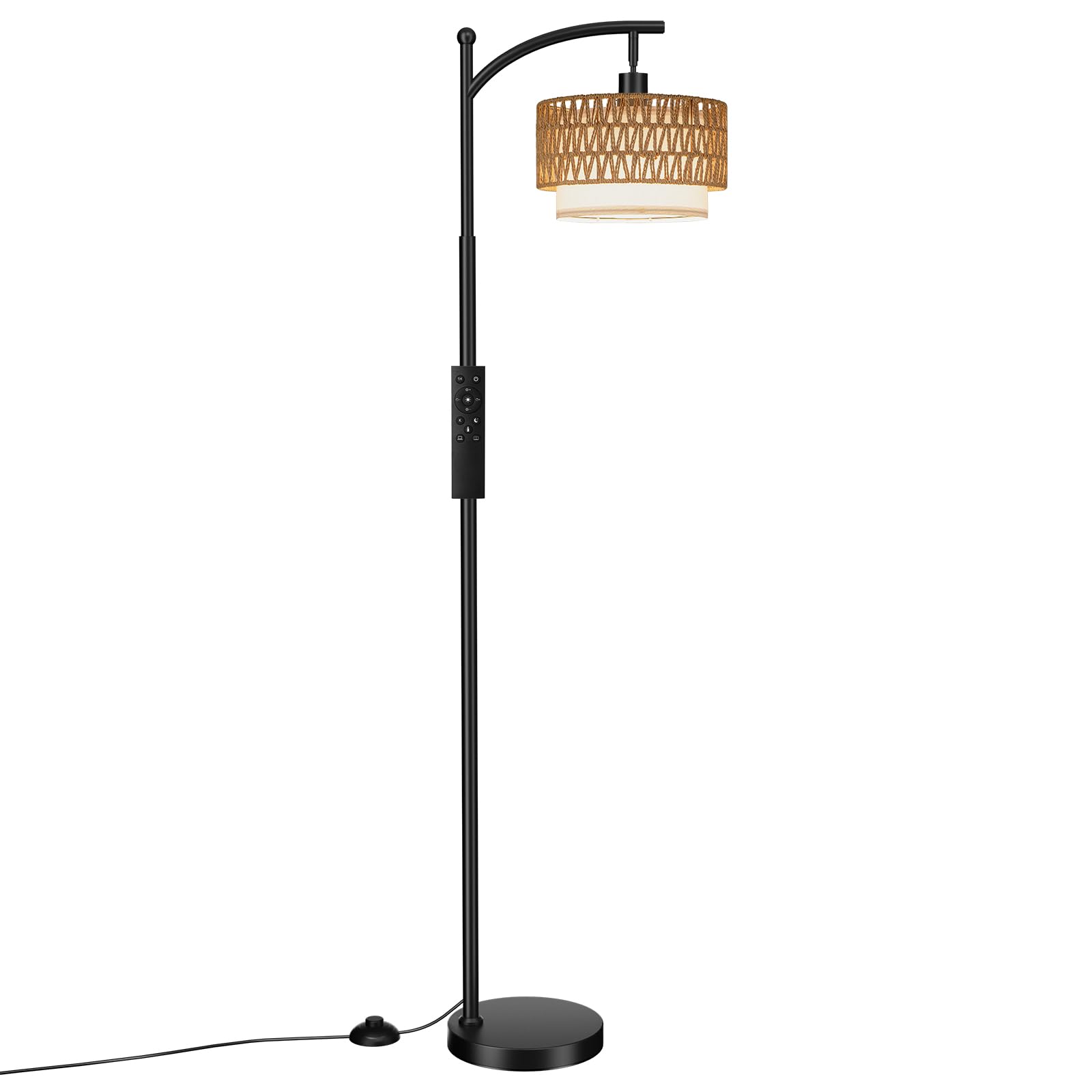 Ambimall Arc lamp ideal for bedrooms and offices needing ambient lighting