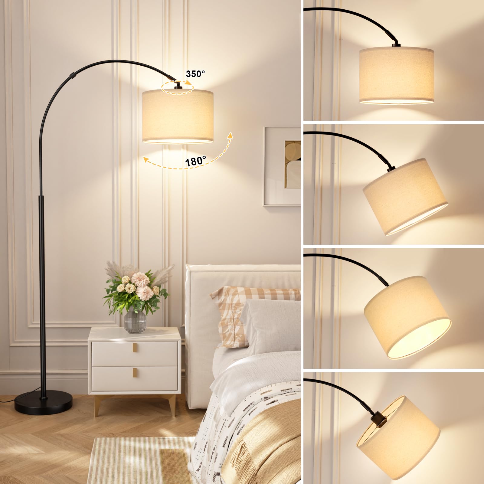 Ambimall deep beige and black finish complements modern living spaces