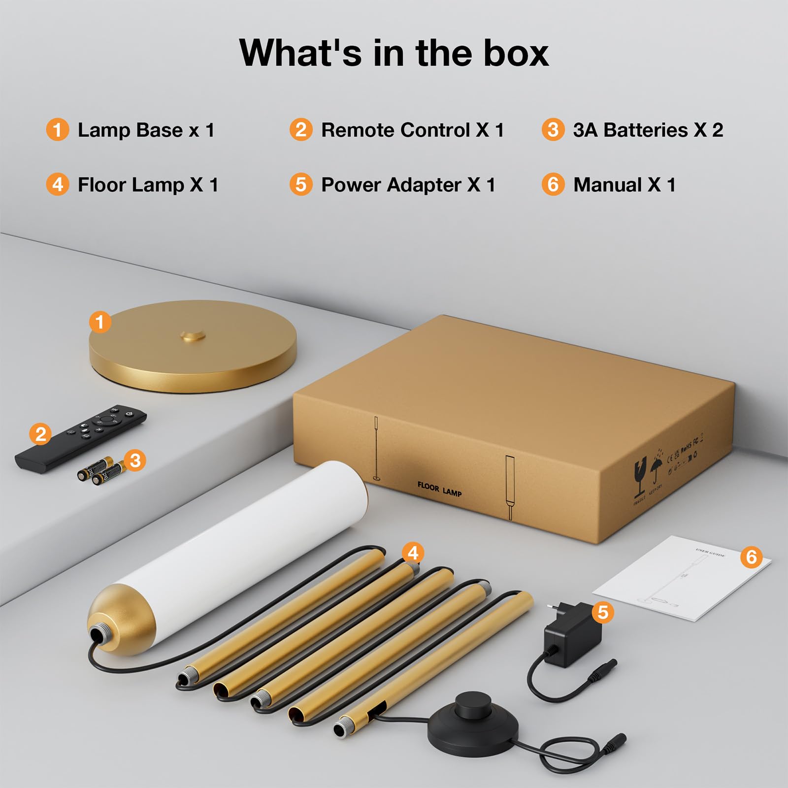 Ambimall color temperature range 3000K-6500K supports warm to cool ambience