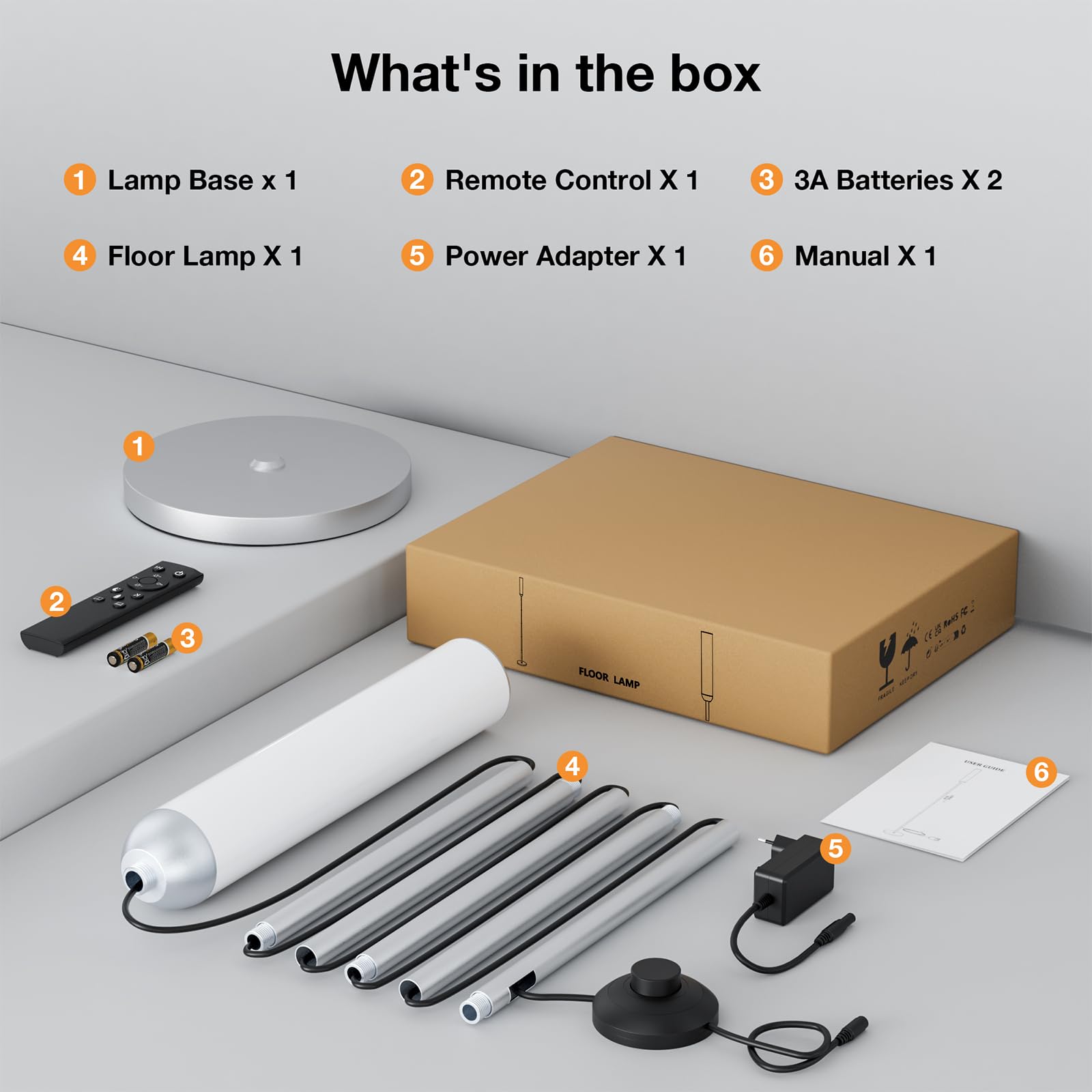 Ambimall color temperature range supports warm to cool tones for tasks.