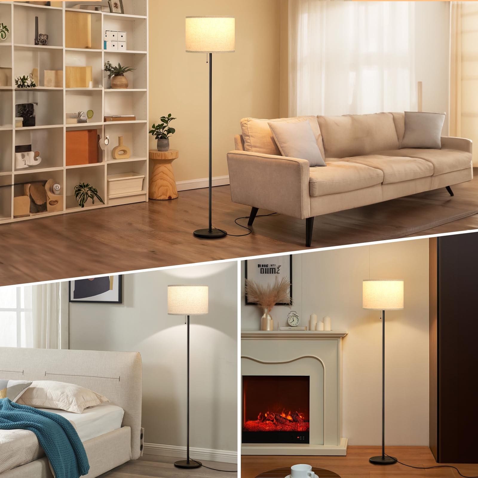 Ambimall versatile lighting with three color temperatures for mood shifts