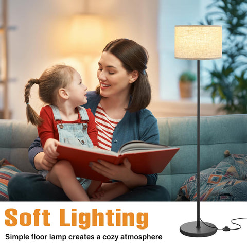 Ambimall floor lamp tool-free, easy assembly