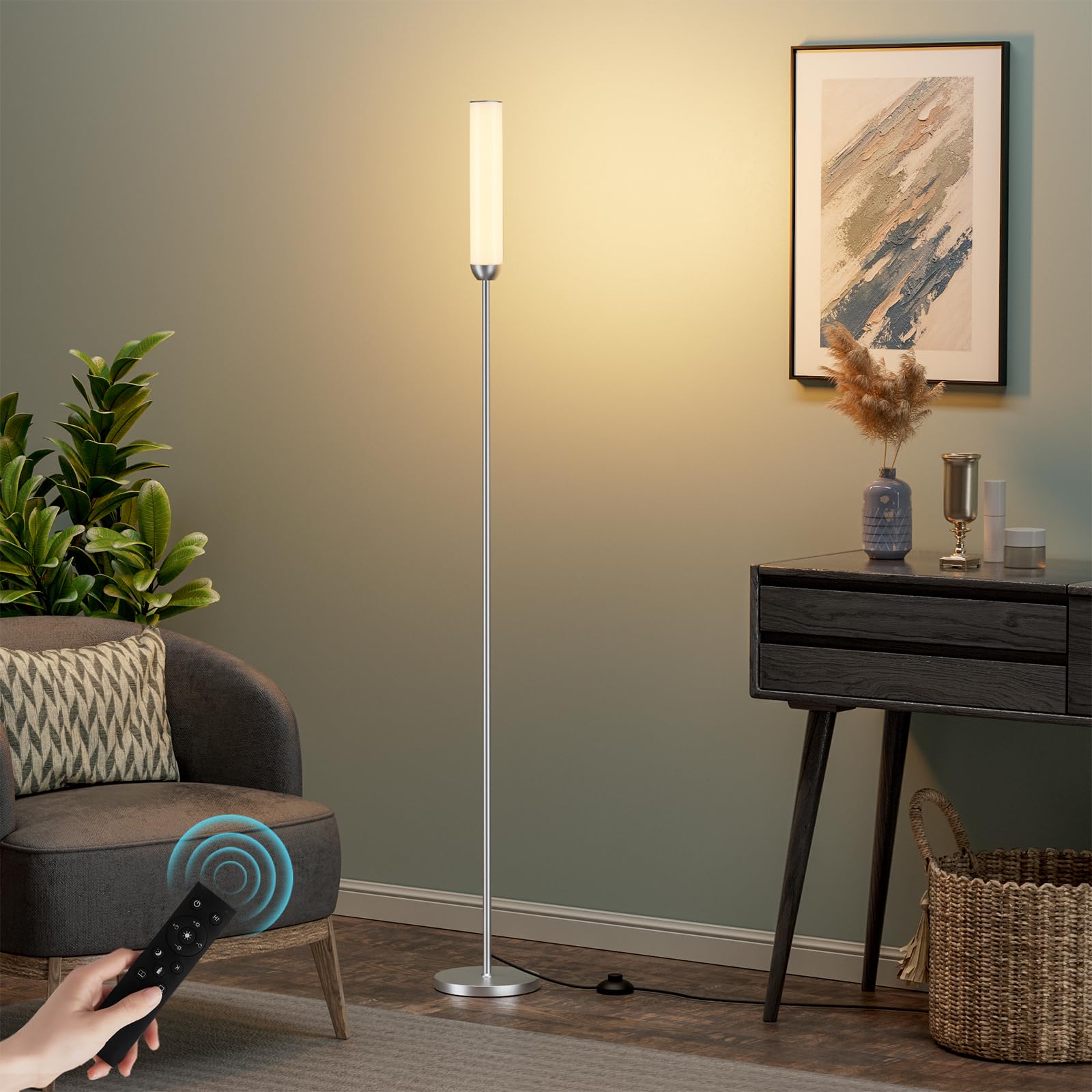 Ambimall easy-assembly lamp with clear instructions and safe packaging.