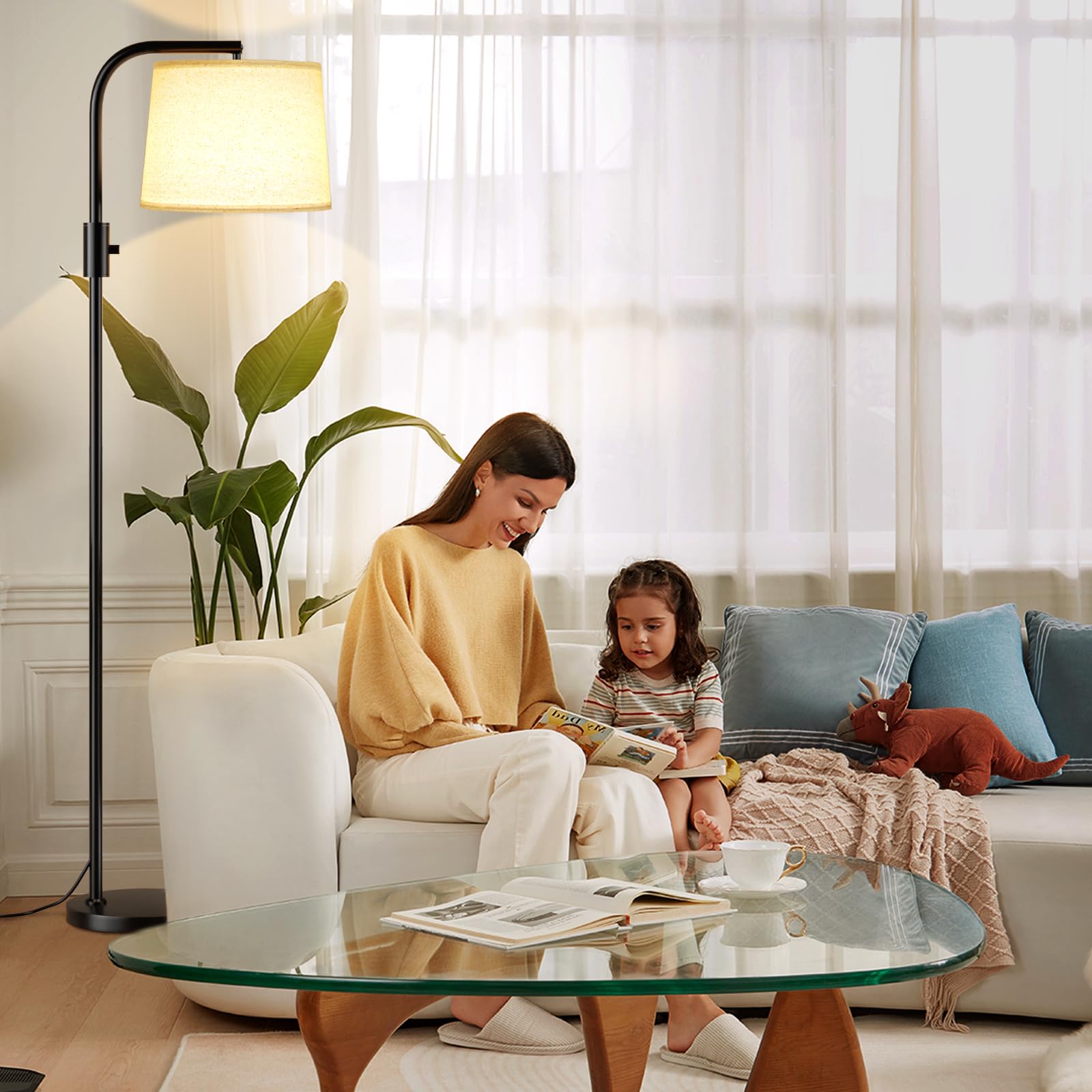 Ambimall flicker-free LED lamp for comfortable long use