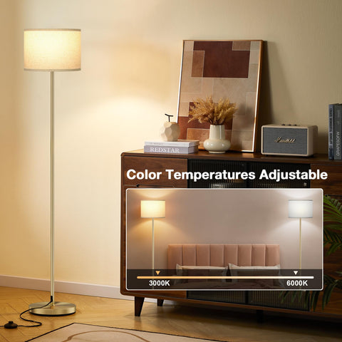 Ambimall lamp shows 1-hour timer feature for easy evening lighting.