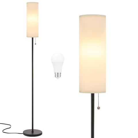 Ambimall floor lamp with three color temperatures for adaptable lighting.