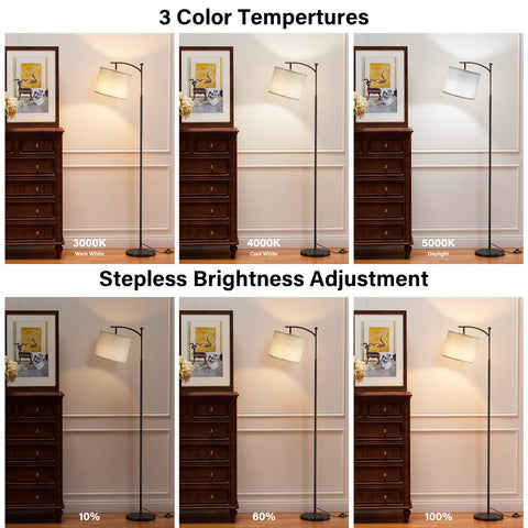 Ambimall lamp brightness range from 30% to 100% for any mood.