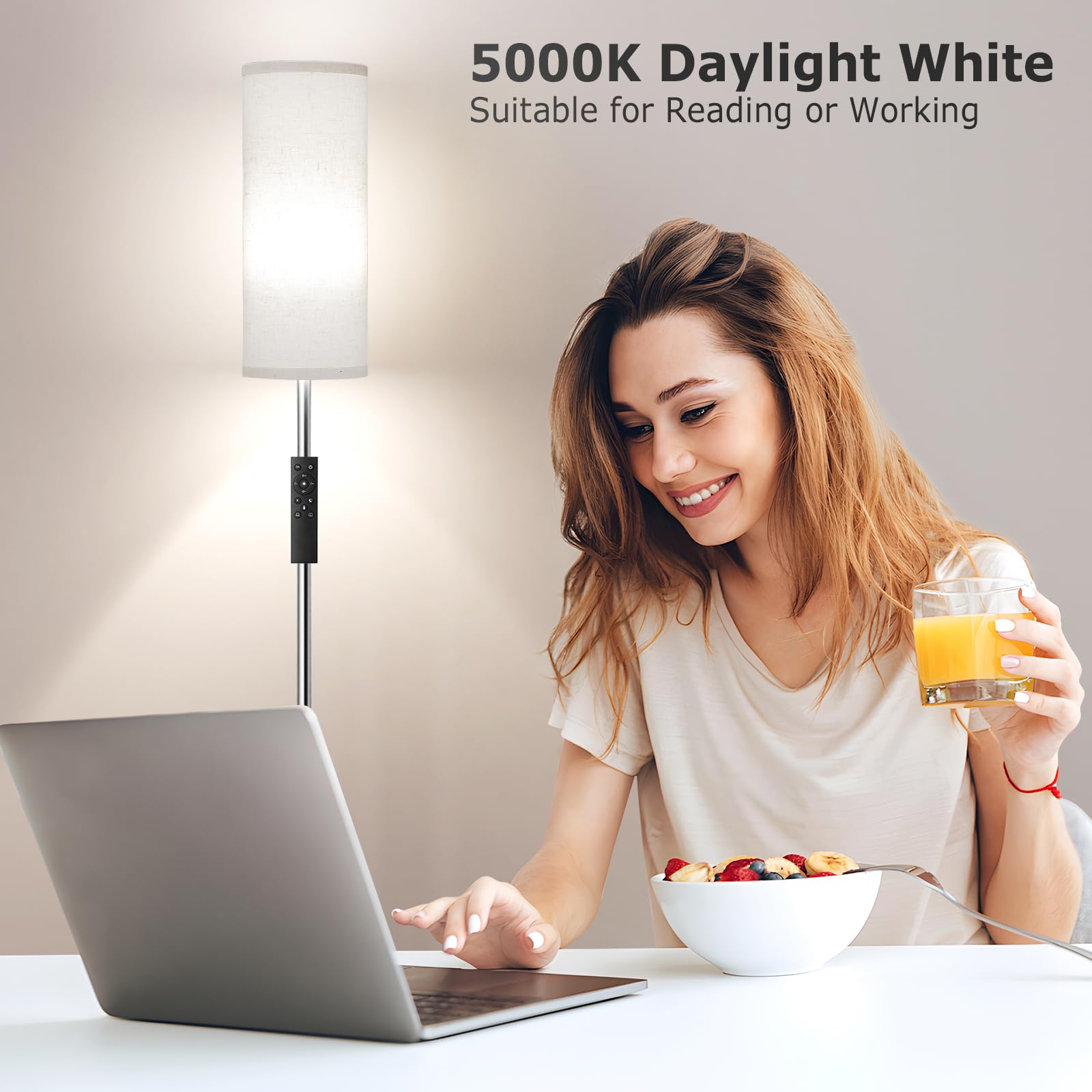 Ambimall color temperature range 3000K–6000K for warm to cool light