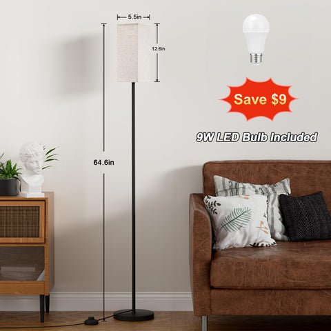 Ambimall floor lamp foot switch adds convenient on/off control from your couch