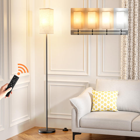 Ambimall floor lamp with remote dimming for customizable brightness in any room