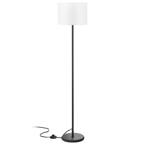 Ambimall white shade diffuses soft light for cozy living spaces.