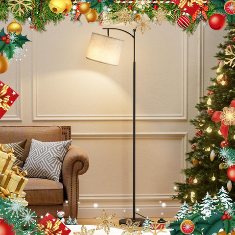 Ambimall floor lamp with one-hour timer for simple scheduling.
