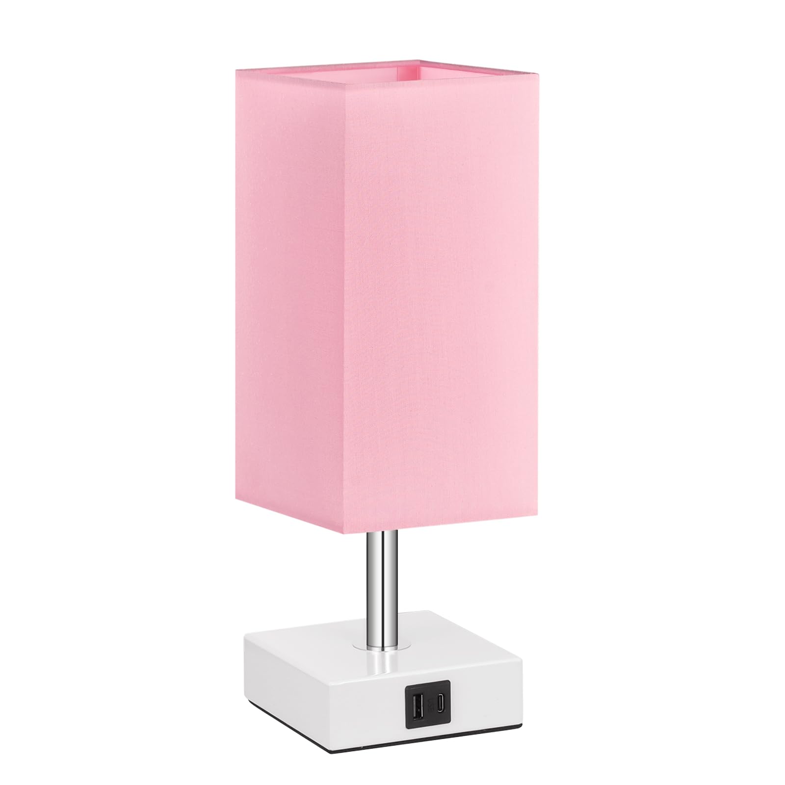 Ambimall gift-ready pink lamp for girls rooms.