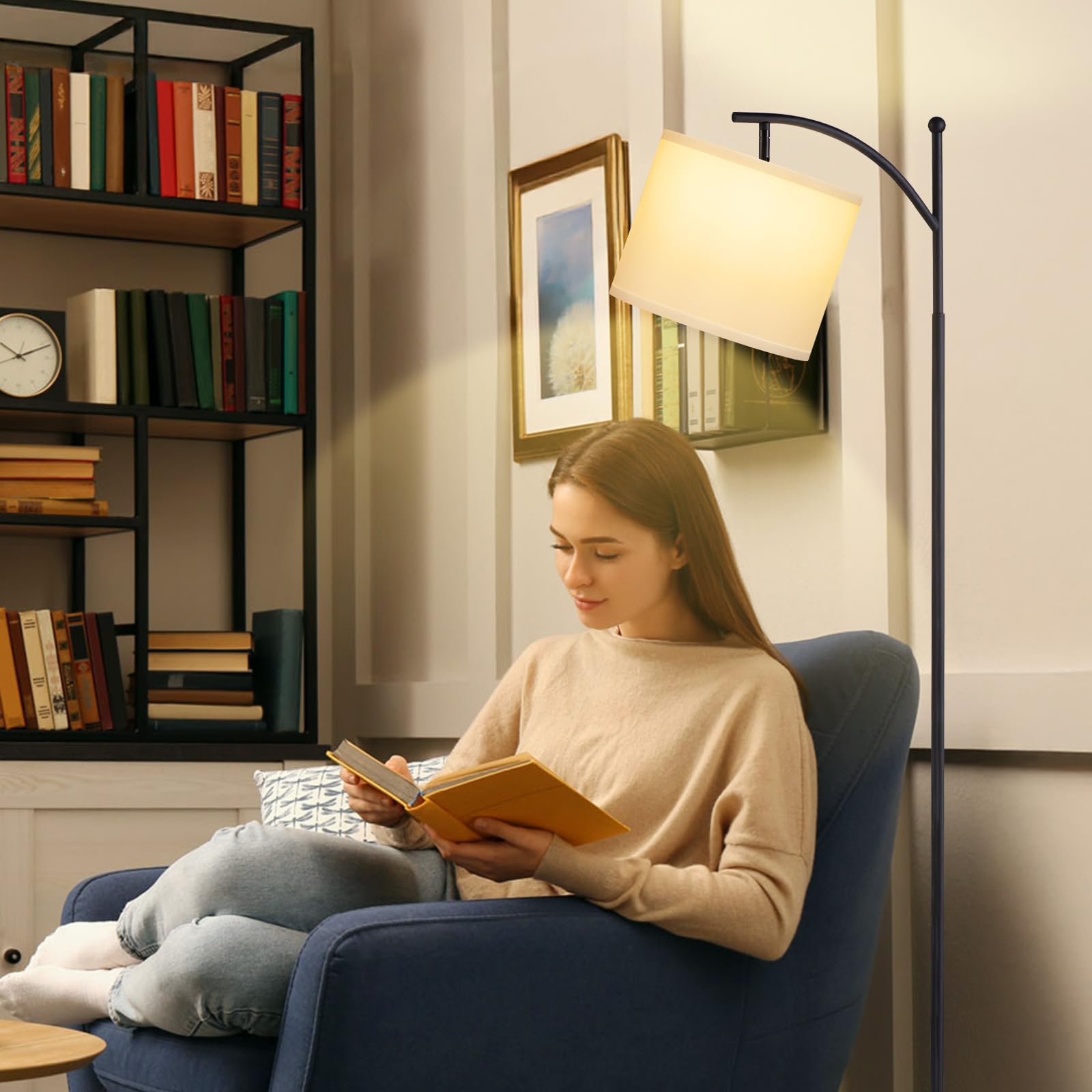 Ambimall 9W LED bulb included for immediate ambience.