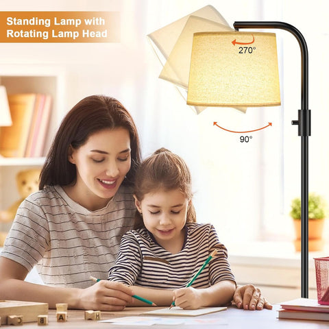 Ambimall included 9W LED bulb delivering warm 3000K light