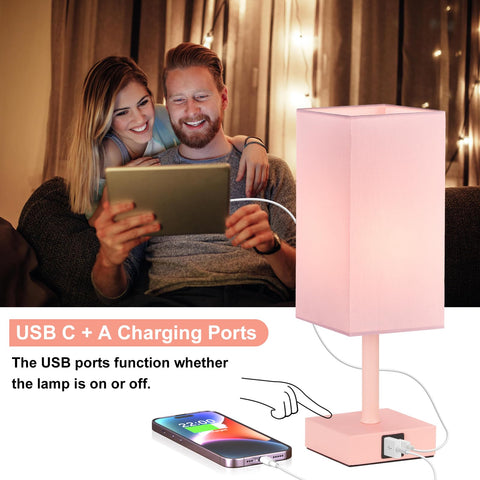 Ambimall LED bulb included for energy-efficient bedroom lighting.