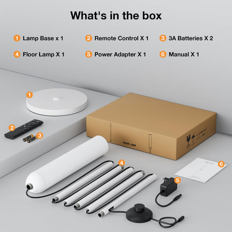 Ambimall lamp uses 14.5W for energy efficiency with long-lasting LEDs.