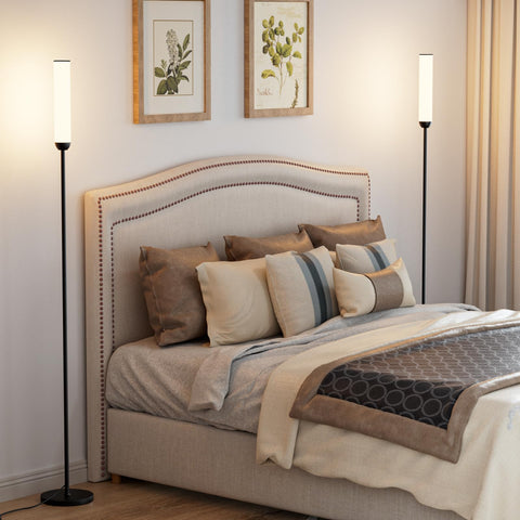 Ambimall 64-inch tall lamps illuminate large rooms and corners.