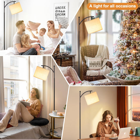 Ambimall magnetic remote stays nearby for quick brightness and color adjustments.