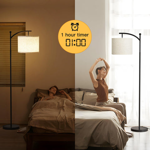 Ambimall one-hour timer helps smooth lighting during evenings.