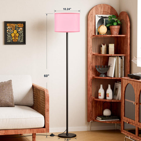 Ambimall pink shade close-up showing soft light diffusion.
