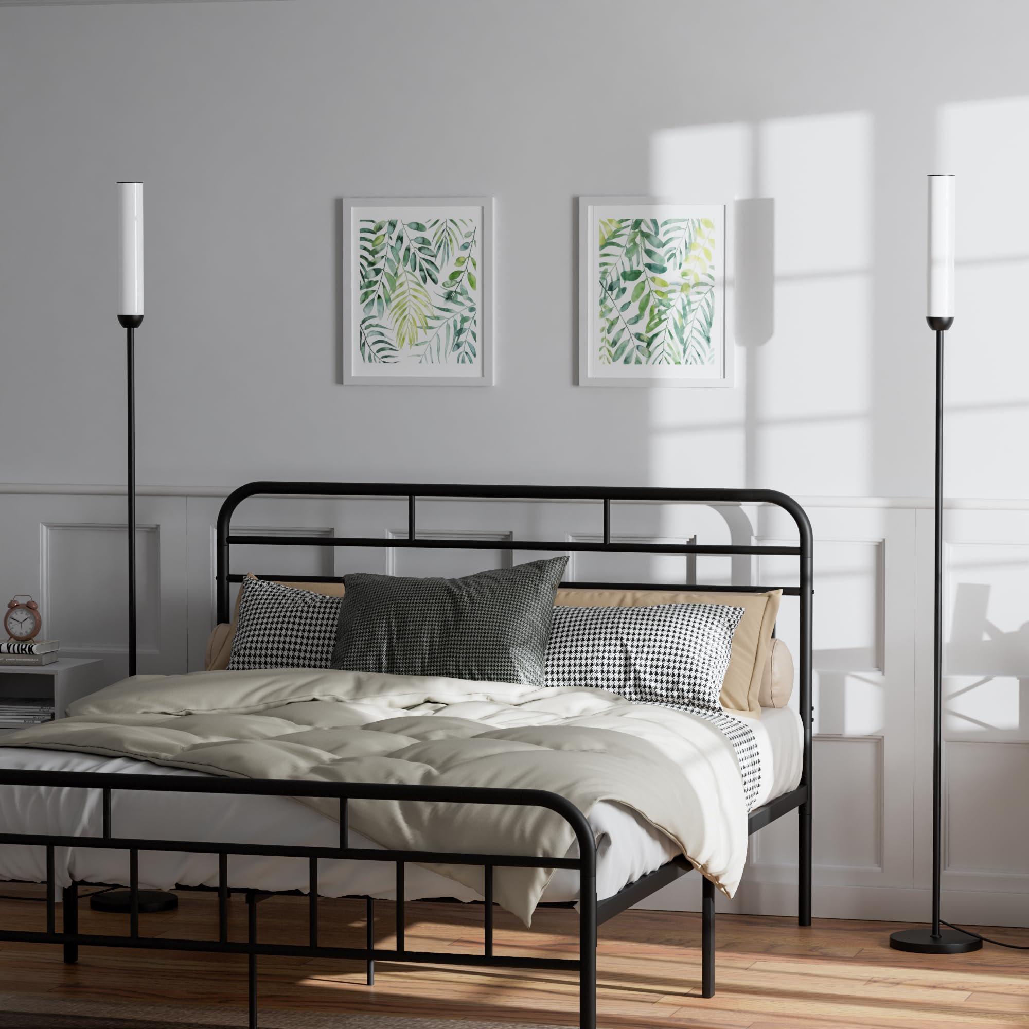 Ambimall two-pack LED lamps provide flexible brightness and color options.