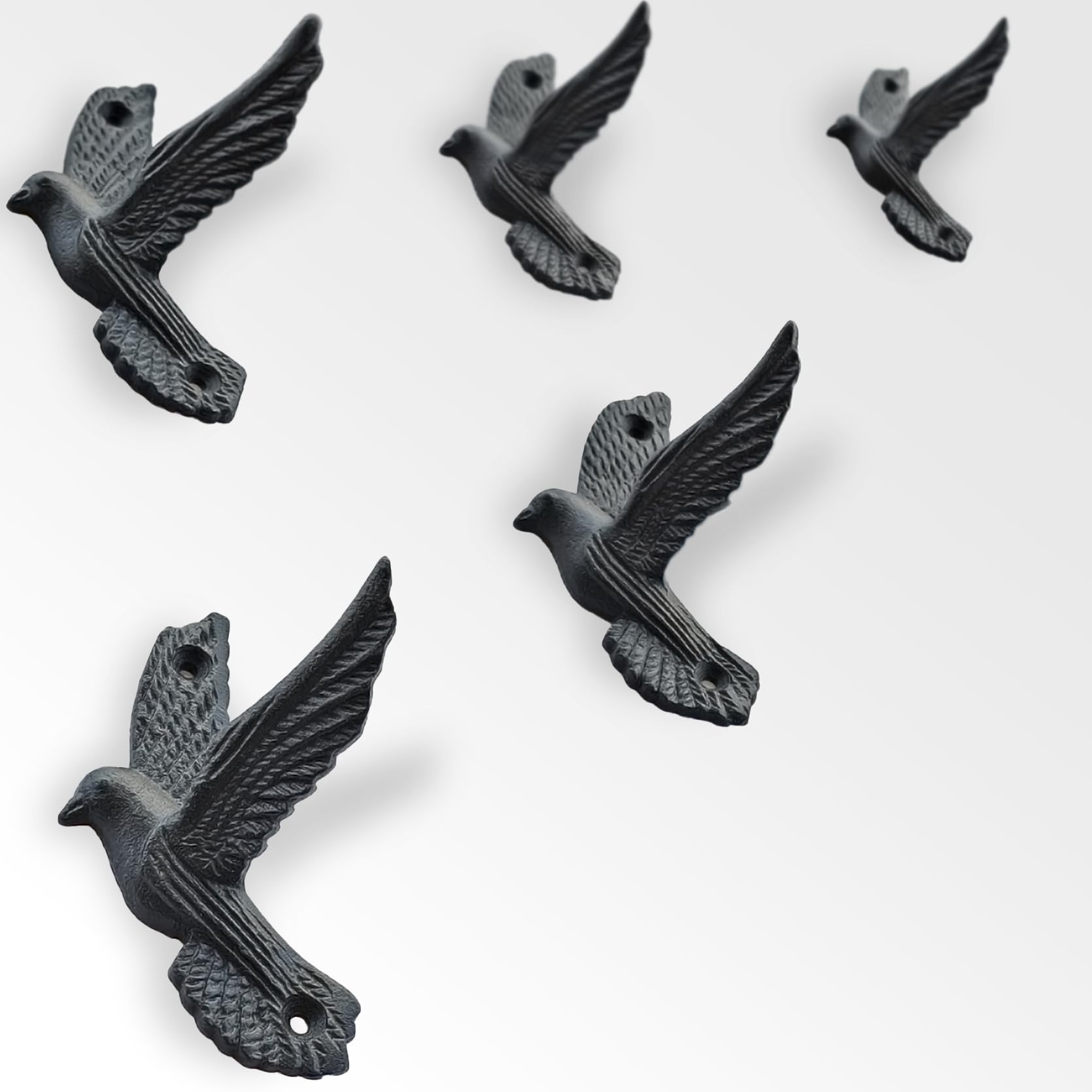 Ambipolar antique black finish adds farmhouse charm to home decor.
