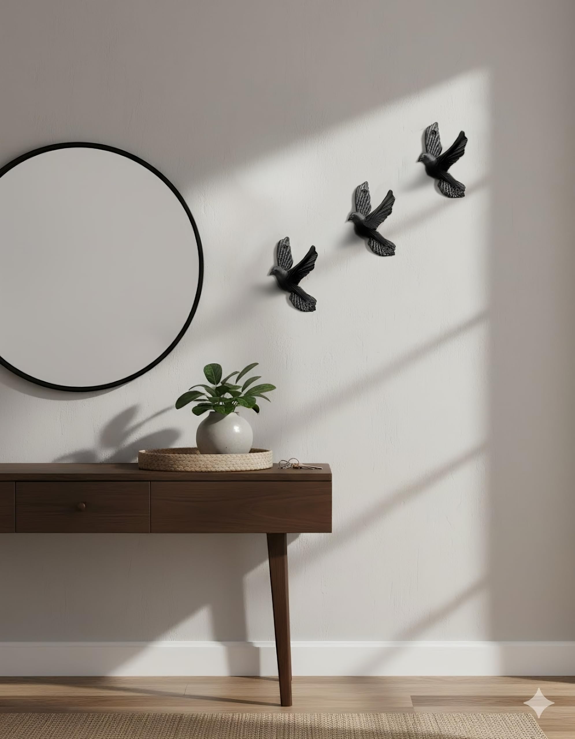 Ambipolar farmhouse style hooks add timeless character to any room.