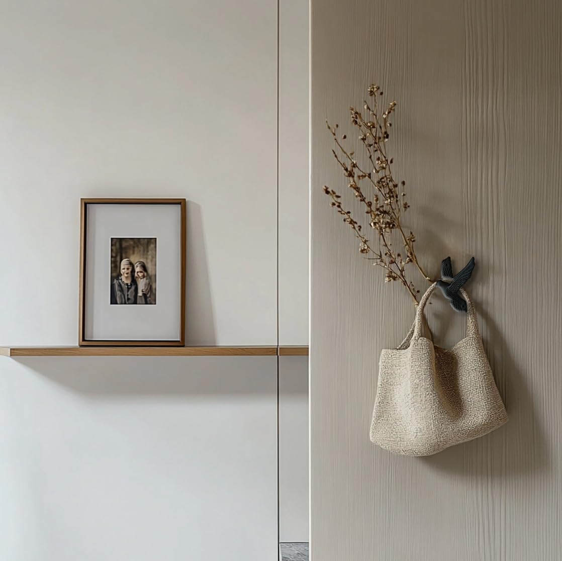 Five-piece Ambipolar set provides ample hanging space for accessories.