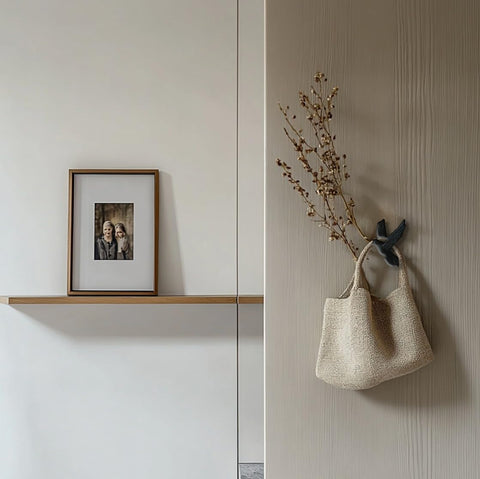 Five-piece Ambipolar set provides ample hanging space for accessories.