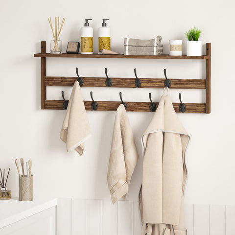 AMBIRD rack styled in a bedroom corner for decor and storage