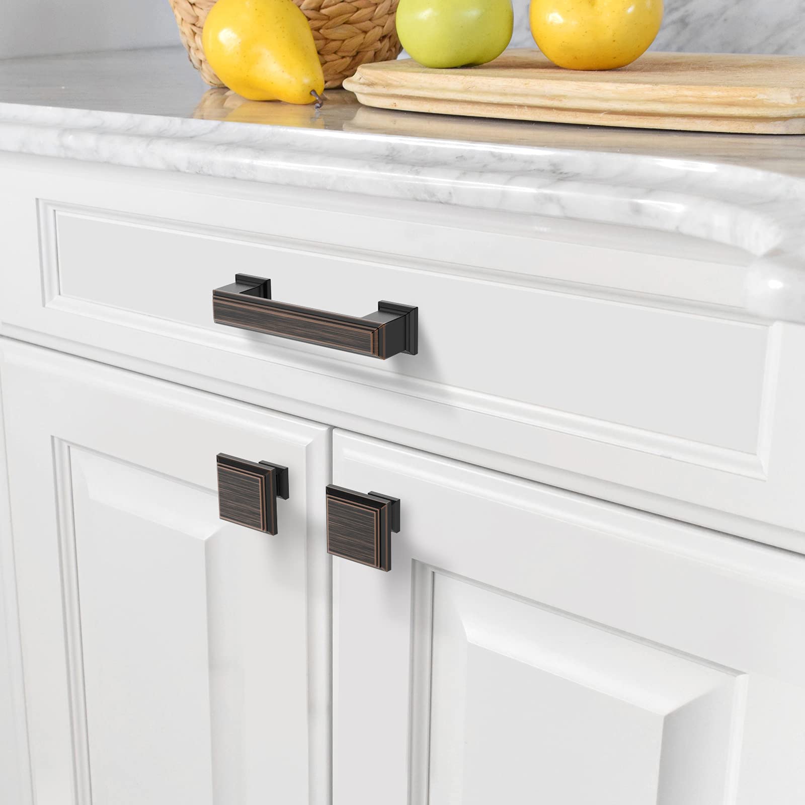 Amerdeco bronze knob packaging protects each handle during transit